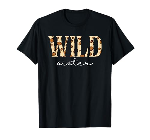 Wild Sister | Niños Hijo Hija | Hermanos Hermanas Camiseta