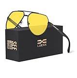 LUENX Night Vision Driving Glasses Anti Glare Polarized...