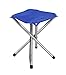 Camp Time Jumbo Stool, Chair Height Sitting Comfort, 300 Pound Capacity, Elegant Folding Design, 1.6 pounds with Shoulder Strap, USA Made