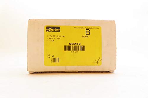 PARKER 12EE12-B A-LOK Brass Union Elbow 3/4IN Tube