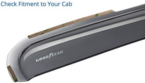 Goodyear Shatterproof in-Channel Window Deflectors for Toyota RAV4 2019-2025, Rain Guards, Window Visors for Cars, Vent Deflector, Car Accessories, 4 pcs - GY007771 — view 7