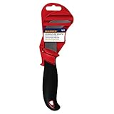 Warner Tool 11277 Soft Grip SS Hawk Bill Linoleum Knife with Cover