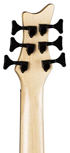 Dean Edge 1 6-String Bass Guitar, Vintage Mahogany