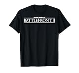 Star Wars Battlefront II Video Game Logo Graphic T-Shirt T-Shirt, Men, Black, Small