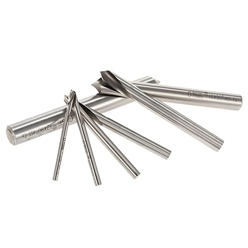 Geevorks TWA3834081270940HP Spotting Drill Bit, M42 Hss High Speed Steel Drill Bit Set,7Pcs 90 Degree Drilling Chamfering Tool thumb #5