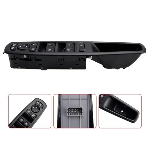 Bouton lève vitre 809610017R interrupteur commande avant gauche Scenic - 4