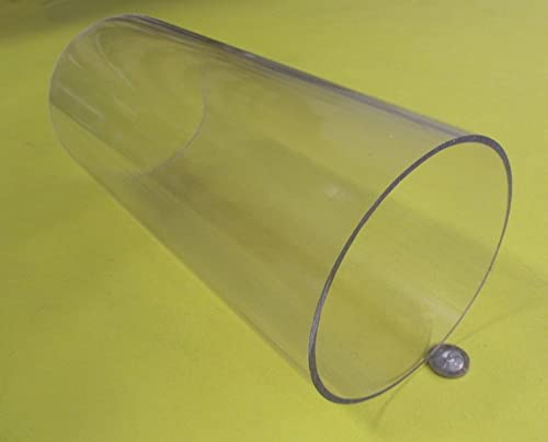 Acrylic Extruded Rigid Round Tube, Clear, 5/8