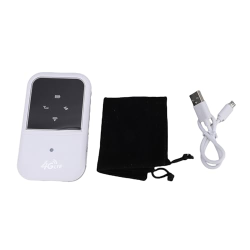 Image of 4G LTE Mobile Hotspot, Portable WiFi Router with SIM Card Slot for Global Travel, Computer Routers Support 10 Devices 2400mAh Battery 150Mbps for Europe Asia Africa