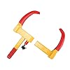 LN COZY CORNER Wheel Clamps Heavy Duty Wheel Clamps Anti-Theft Car Security Wheel Clamps Anti-Theft Locking Devices with Keys for use on Caravan Lorry Trailer Wheels #4