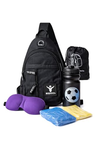 Kit Mobilité Active BODYFIT+ sac à dos étanche gourde et poncho randonnée légère