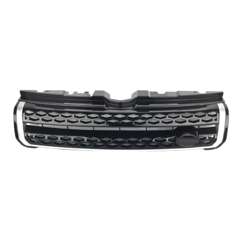 Grille de calandre en maille ABS premium pour Range Rover Evoque L538 gris noir