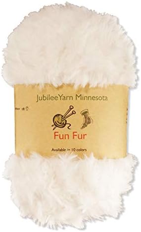 BambooMN Chunky Fluffy Faux Fur Eyelash Yarn - 100% Polyester - 100g/Skein - 2 Skeins - Wren