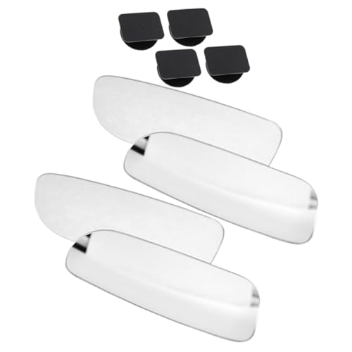 Evita ángulos muertos al conducir con este pack de 2 pares de espejos punto ciego retrovisores