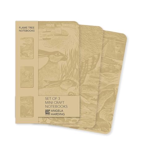 Angela Harding Set of 3 Mini Craft Notebooks (Mini Craft Notebook Collections)