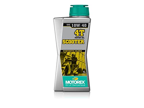 Huile moteur Motorex 10W40 scooter 4T lubrifiant semi-synthétique pour vidange régulière