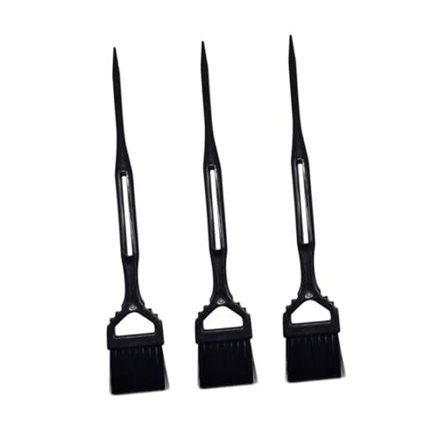 Ipetboom 3 Pièces Pinceaux pour Coloration Cheveux PP Durables Applicateurs Teinture Maison Salon Usage Professionnel Aléatoires Couleur Aléatoire