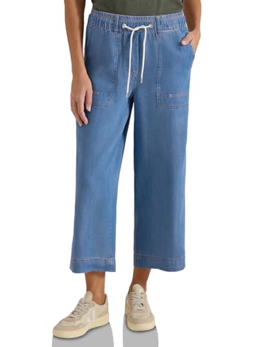 Pantalon à jambes larges Cecil fluide coupe ample chic décontractée
