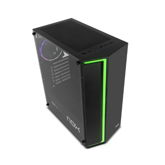 Boîtier ATX Nox-Xtreme avec finitions premium et structure en acier haute densité