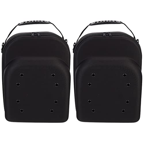 Ipetboom 2 Pcs Baseball Hat Case Cap Travel Case Baseball Hat Carrier Baseball Cap Container Baseball Caps Carrier Hat Box Hat Carrier Case for Travel
