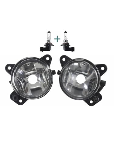 Image of Areyourshop Pair Front Fog Light With for VW Transporter T5 & Caravelle 2003-2010