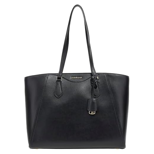 Michael Kors Taryn Large Multi-Functional Top-Zip Tote Bag, Gold-Tone Hardware/Black