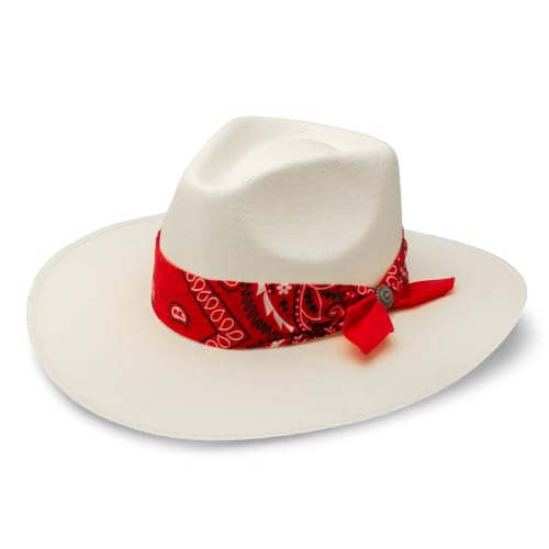 Charlie 1 Horse C1H Lainey Wilson Dreamcatcher 3 1/2 in. Brim Fashion Hat Natural XL
