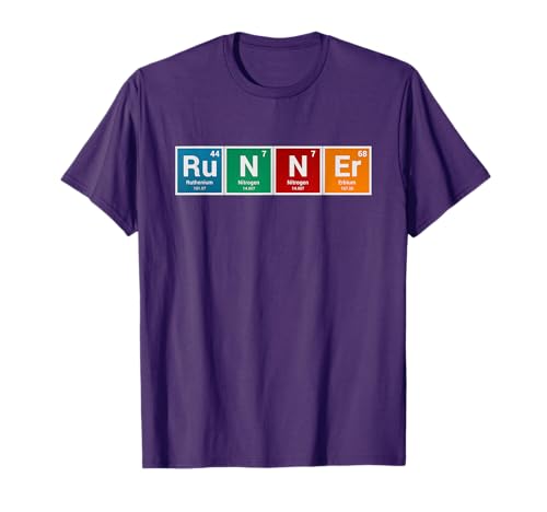 Runners Periodic Table Runner Men & Women Gifts T-Shirt