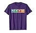 Runners Shirt Periodic Table "Runner" Men & Women Tee Gifts