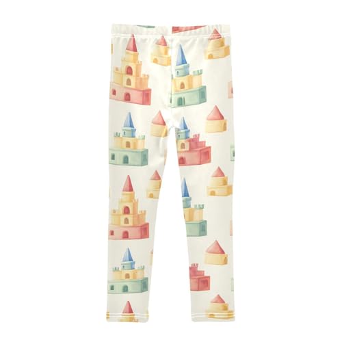 Girls Leggings Toy Castle Toddler Girls Clothes Leggings for Girls Toddler Girls Leggings 3-4T2