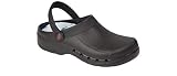 Flexible EVA Color Negro Talla 47, Zueco de Trabajo para sanidad y hostelería Unisex Certificado CE EN ISO 20347 Marca DIAN
