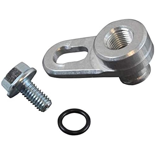 ICT Billet LSA LS9 LT4 LS Supercharger Vacuum Port 1/8 NPT Hose Adapter Holley High Ram MAP 551387
