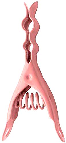 Extreme Clothespins | Retro Pink Color | Solid 304 Stainless Steel - 20 Pack | Heavy Duty | Anti-Rust | Laundry Pins | Clothes Pins | Chip Clips | Lifetime Product | No Plastic | Made in Italy