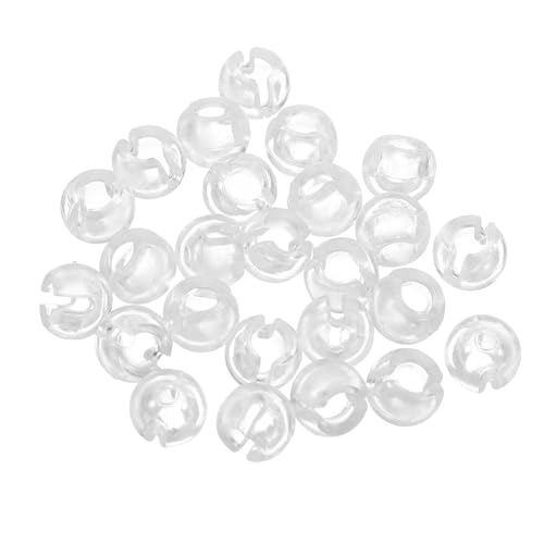 MAGICLULU Topes de Cadena de Cuentas para Cortinas Enrollables 25 Piezas en Pom para Persianas Verticales Función de Ajuste y Prevención de Desprendimiento