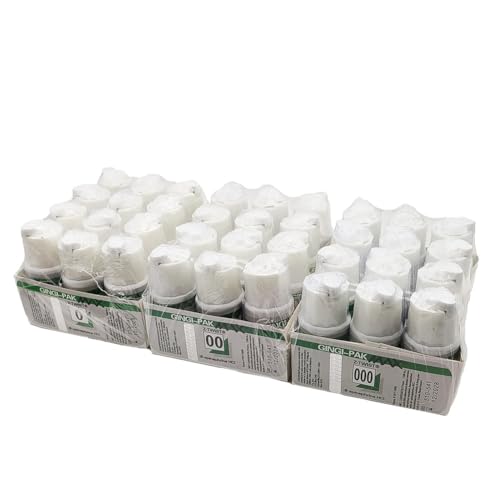 Image of DENTIMICA Dental Gingival Cord Retraction Knitted Cotton Professional Gingival Retraction Cord Thread Materials Accessory (#0)