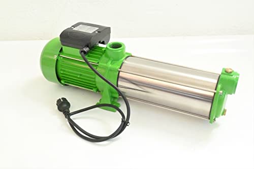 CHM GmbH® Gartenpumpe Edelstahl 2,2 Kw 11 Bar 8600 L/h Kreiselpumpe Wasserpumpe Pumpe für Hauswasserwerk
