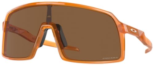 Oakley OO9406 - Paquete de gafas de sol OO 9406 SUTRO 9406A9 Trans Ginger/Prizm Bronze Policarbonato estándar y correa de silicona antideslizante universal, Trans Ginger / Prizm Bronze Policarbonato