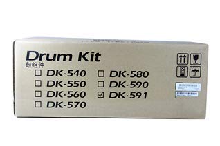 Plus de feuilles tachées avec le tambour Kyocera DK-591 original pour FS-C5150N