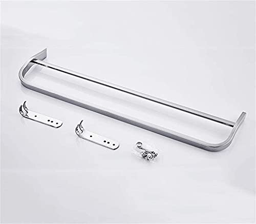 Porte-serviettes moderne à double barre en acier inoxydable - 6