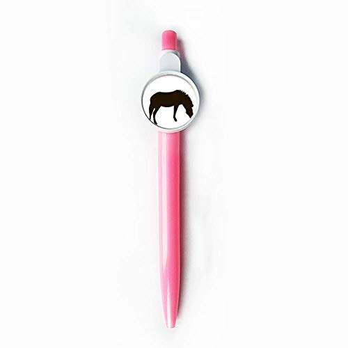 Stylo à bille pinto noir rétractable DIYthinker au design animalier soigné