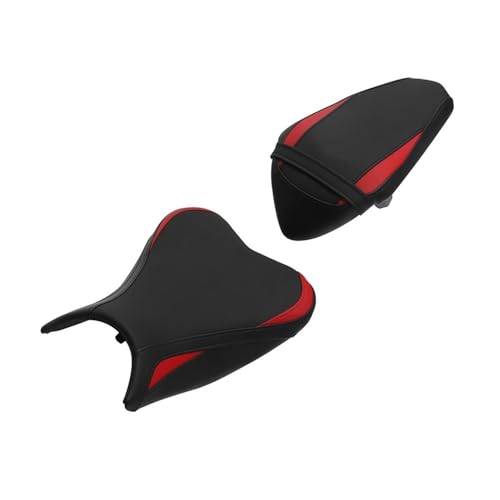Sillín motocicleta de alta resistencia para EX400 y Z400 tapizado impermeable conductor y pasajero