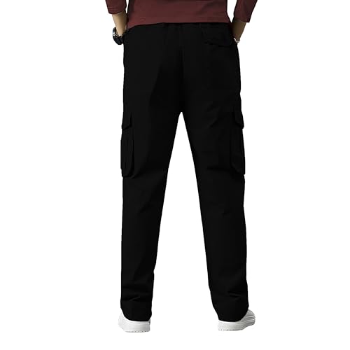 Image of Reoutlook Men's Cargo Pants - Comfortable, Durable, Multi-Pocket Tactical Work Pants for Outdoor, Hiking, & Everyday Wear