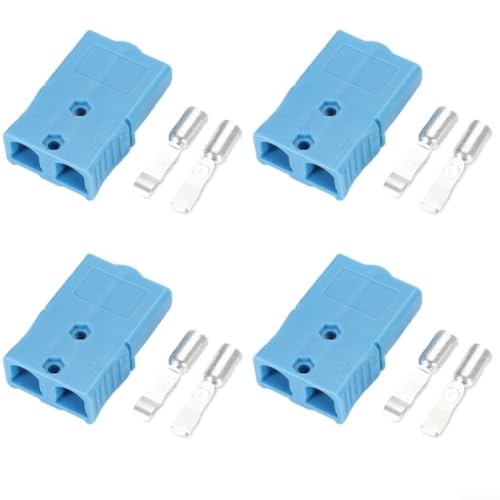 Conector de alta corriente 75A 2 pines gris y negro para nueva energía de PC ignífugo 2