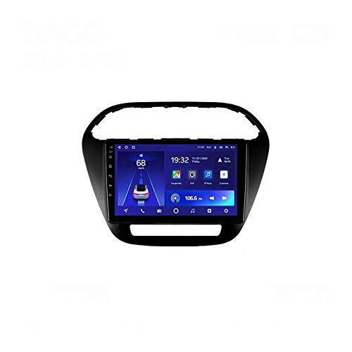 Android 10.0 Autoradio Stereo-Head Unit 9 Zoll HD Touchscreen Mit Bluetooth GPS Navigation Lenkradsteuerung Unterstützung 1080P Video Subwoofer,