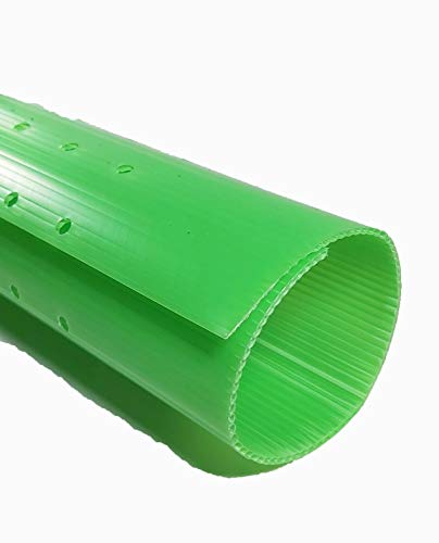 Todo Cultivo Protector árbol Tronco Abierto Envolvente Perforado. 60 cm. de Altura. Pack 4 Unidades bicapa.