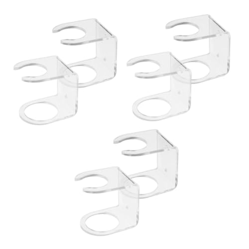 balacoo 3 Sets Bat Hangers Wall-mounted Baseball Bat Stands Display Organize Your Collection