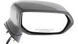 Garage-Pro Side Mirror Replacement For Acura RDX 2007-2012, Paintable, Power, Heated, Manual Folding, Right Side Mirror, Passenger Side