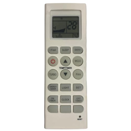 Upix AC Remote No. 36F (I Feel) (No Backlight), Compatible/Replacement for Intex AC Remote Control (Exactly Same Remote Will Only Work)