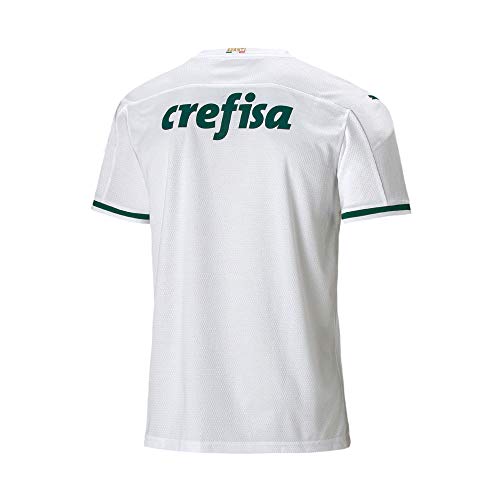 Camisa Palmeiras Replica Away Jersey II 20/21, Torcedor, Puma, Masculino, M, Branco