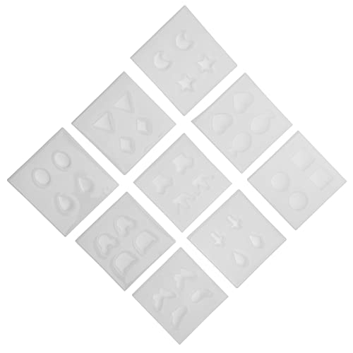 Molde De Pingente, Molde De Brincos, Molde De Pingente, 9 Tipos De Molde De Silicone Feminino, Decor