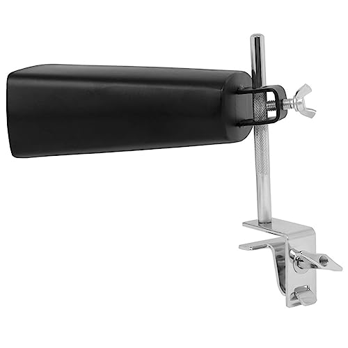 Abrazadera para cowbell de bombo, soporte robusto para hardware de batería, clip de fijación fácil para cowbell, accesorio para percusionistas miniatura 3